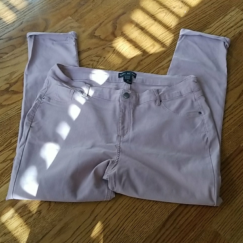 Mauve Pink stretchy pants (jeggings)